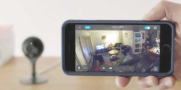 Alarmsysteem: IP camera