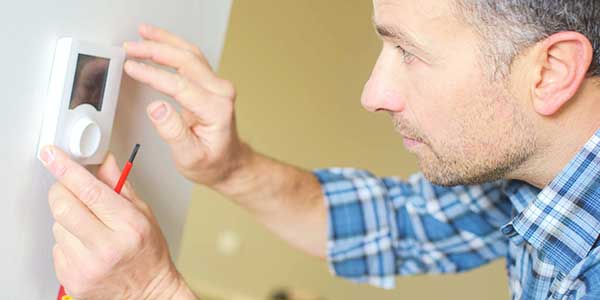 Centrale verwarming - installatie thermostaat