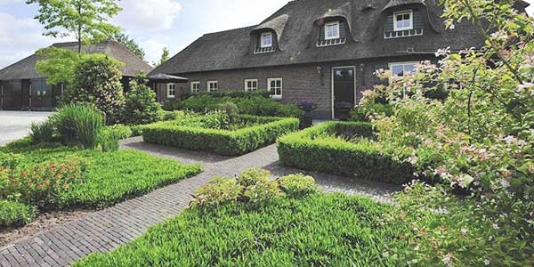 Klassieke tuin stijl