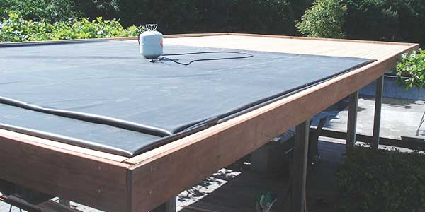 Dakbedekking veranda